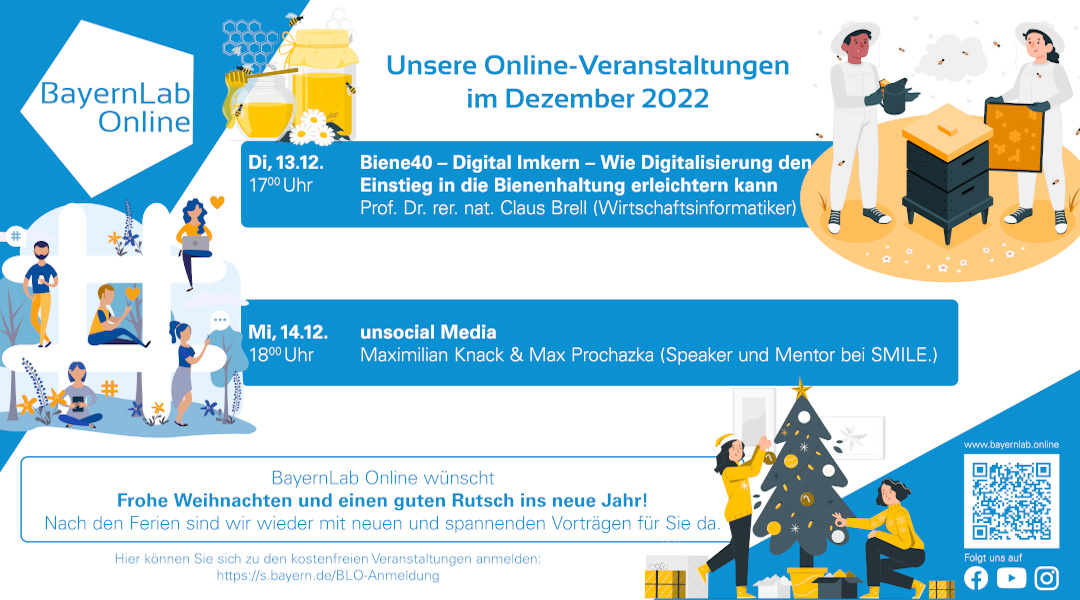 BayernLab Online Monatsvorschau Dezember 2022